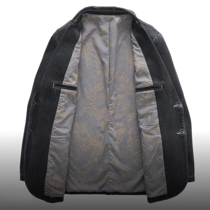 Levoire | Veste En Denim Réversible À Manches Longues