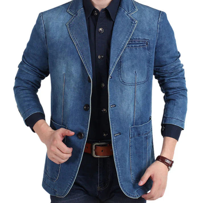 Levoire | Blazer En Jean Élégant