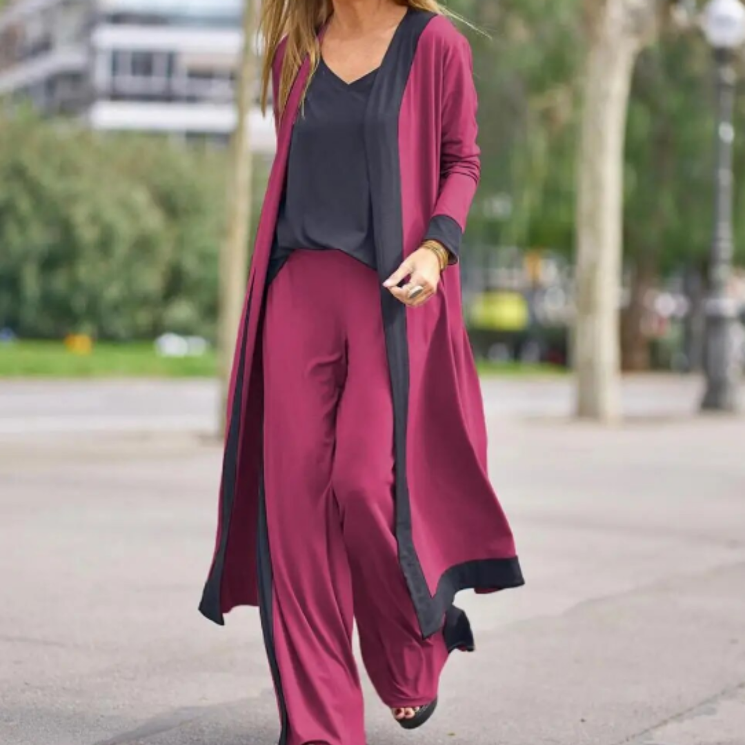 Levoire | Chic Ensemble De Loisirs Pour Femmes Rot
