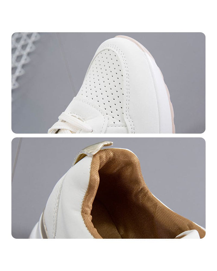 Levoire | Baskets Avec Un Mesh Et Un Talon Compensé