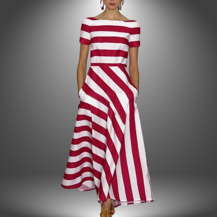 Levoire | Robe Longue Faite À La Main Rouge