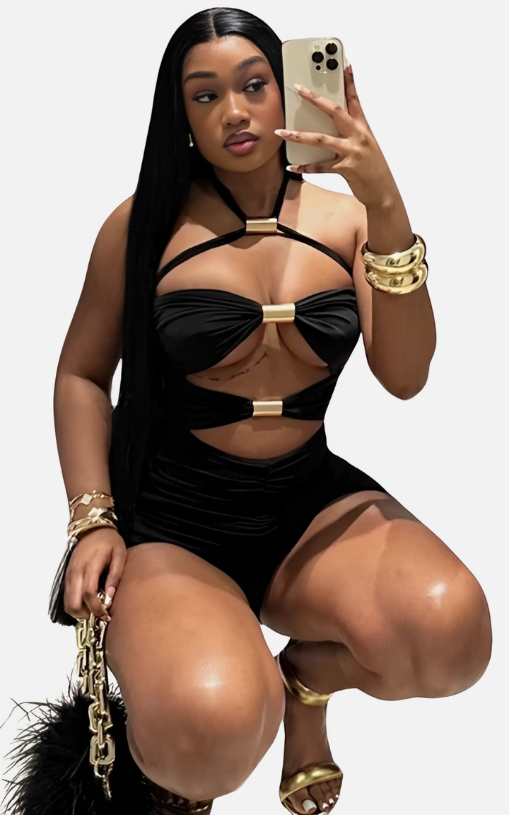 Levoire | Femme Noire Sexy Glamour Et Audacieuse Émanation