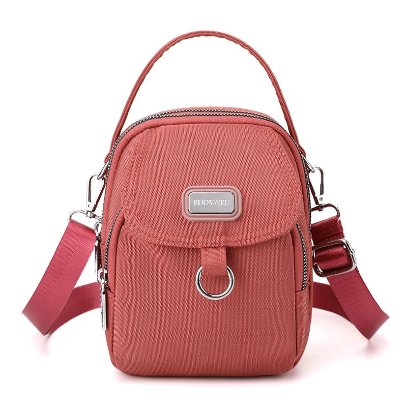 Levoire | Sac mini 3 en 1 pour femmes à la mode, bandoulière réglable et élégant Rosa