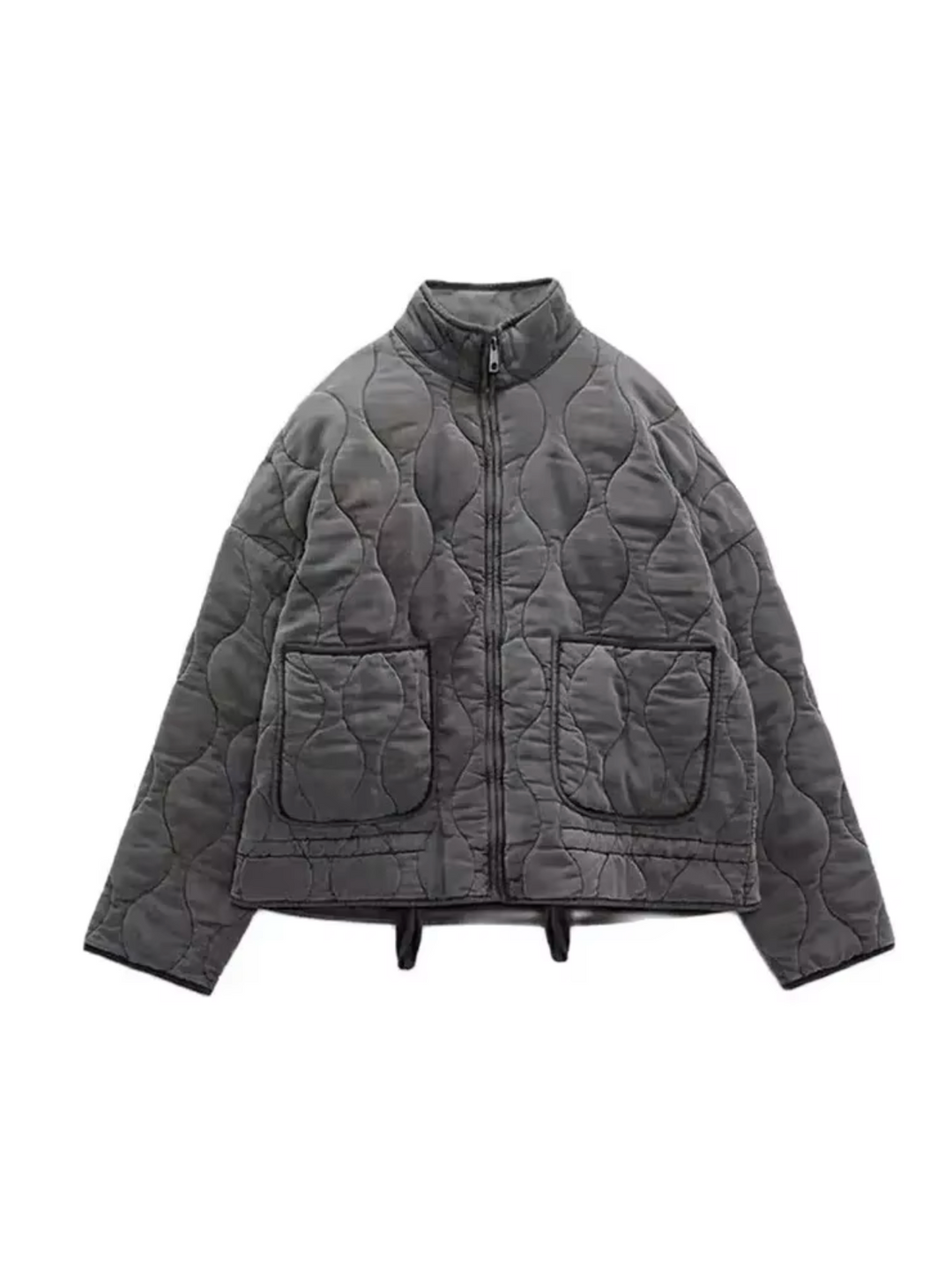 Levoire | Veste En Coton Élégante Gris