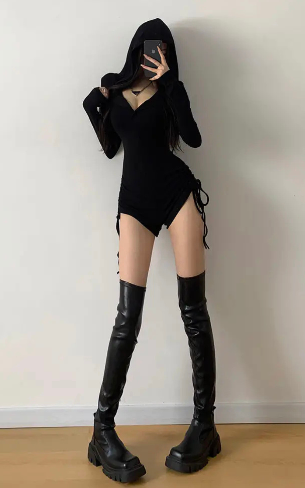 Levoire | Courte Large Style Urbain Pour Femmes Avec Capuche
