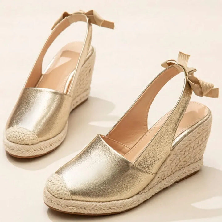 Levoire | Boucle Couleur Dorée Sandales Pour Femmes Or