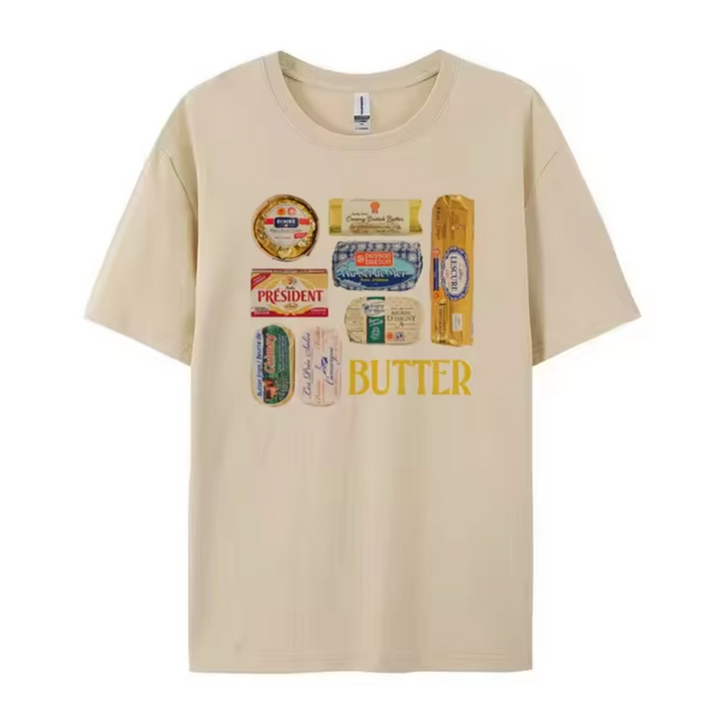 Levoire | T-Shirts Rétro Beurre Khaki