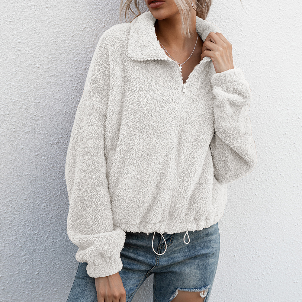 Levoire | Sweat À Capuche Zippé Pratique Blanc