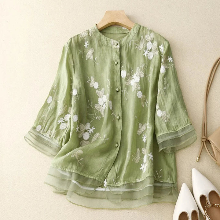 Levoire | Chemise légère pour femmes Vert