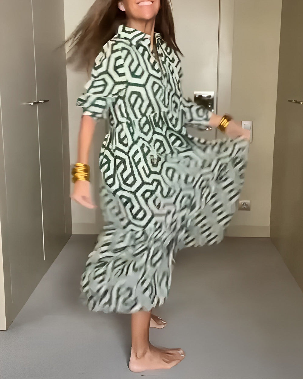 Levoire | Femme Robe Géométrique