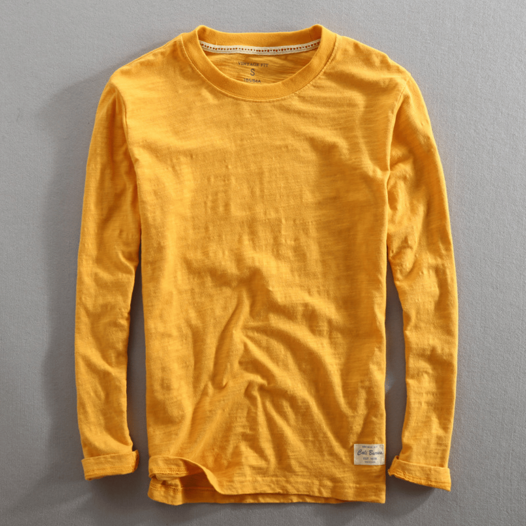Levoire | T-Shirt En Coton À Manches Longues Sonnengold
