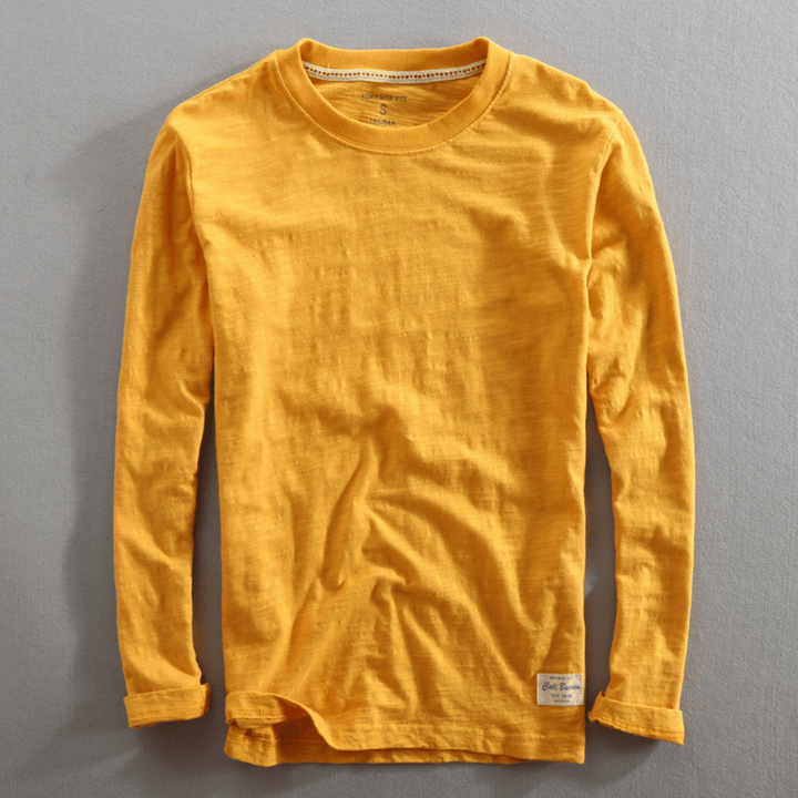 Levoire | T-Shirt En Coton À Manches Longues Sonnengold