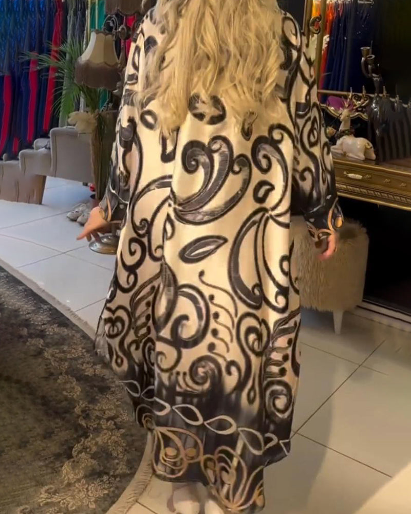Levoire | Femmes Élégante Robe Imprimée