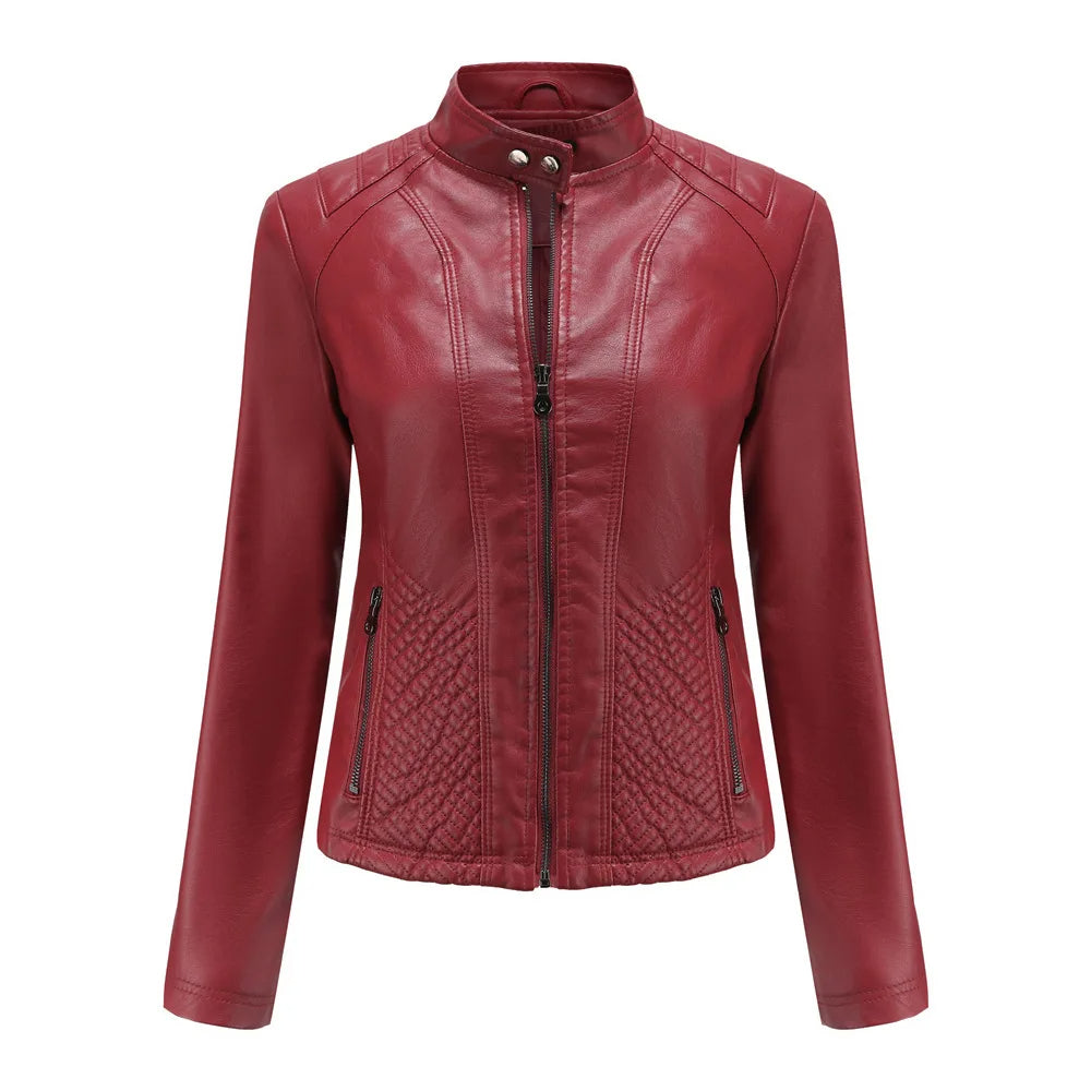 Levoire | Veste À Manches Longues Avec Poches Zippées Rot