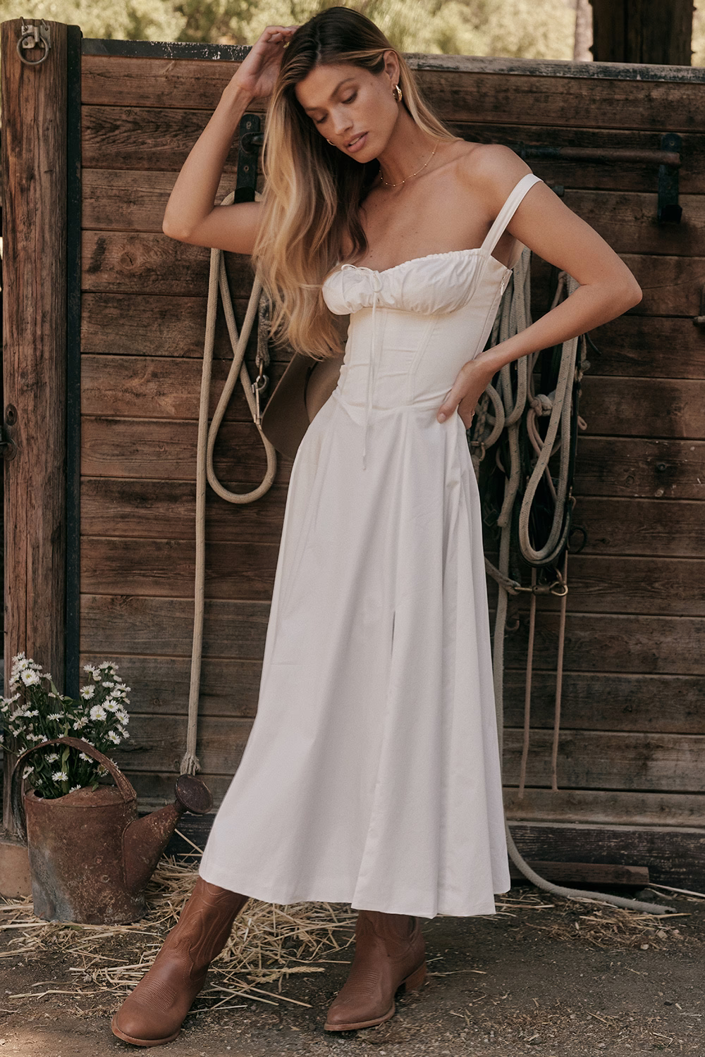 Levoire | Robe de lait à motifs