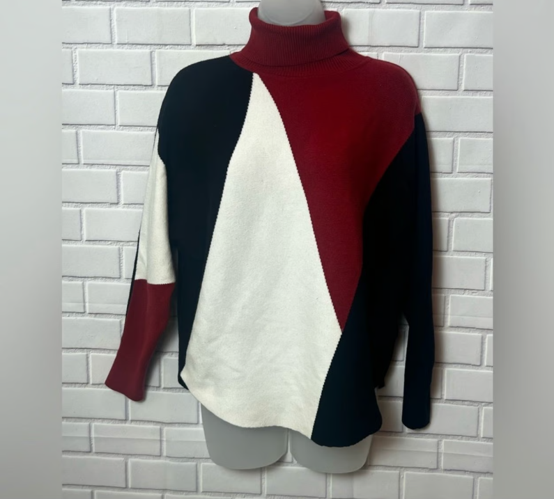 Levoire | Pull À Col Roulé Pour Femmes Pour Un Usage Quotidien Multicolore Une taille