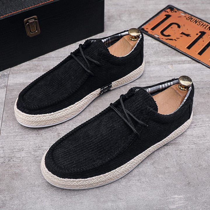 Levoire | Trend Mocassin FR Hommes Noir