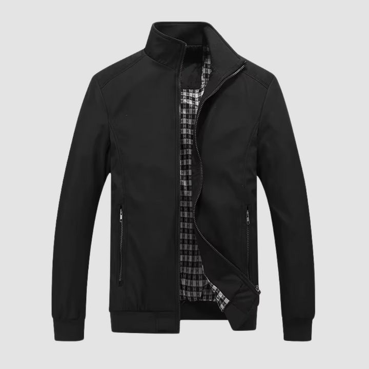 Levoire | Veste Bomber De Loisirs Pour Hommes Noir