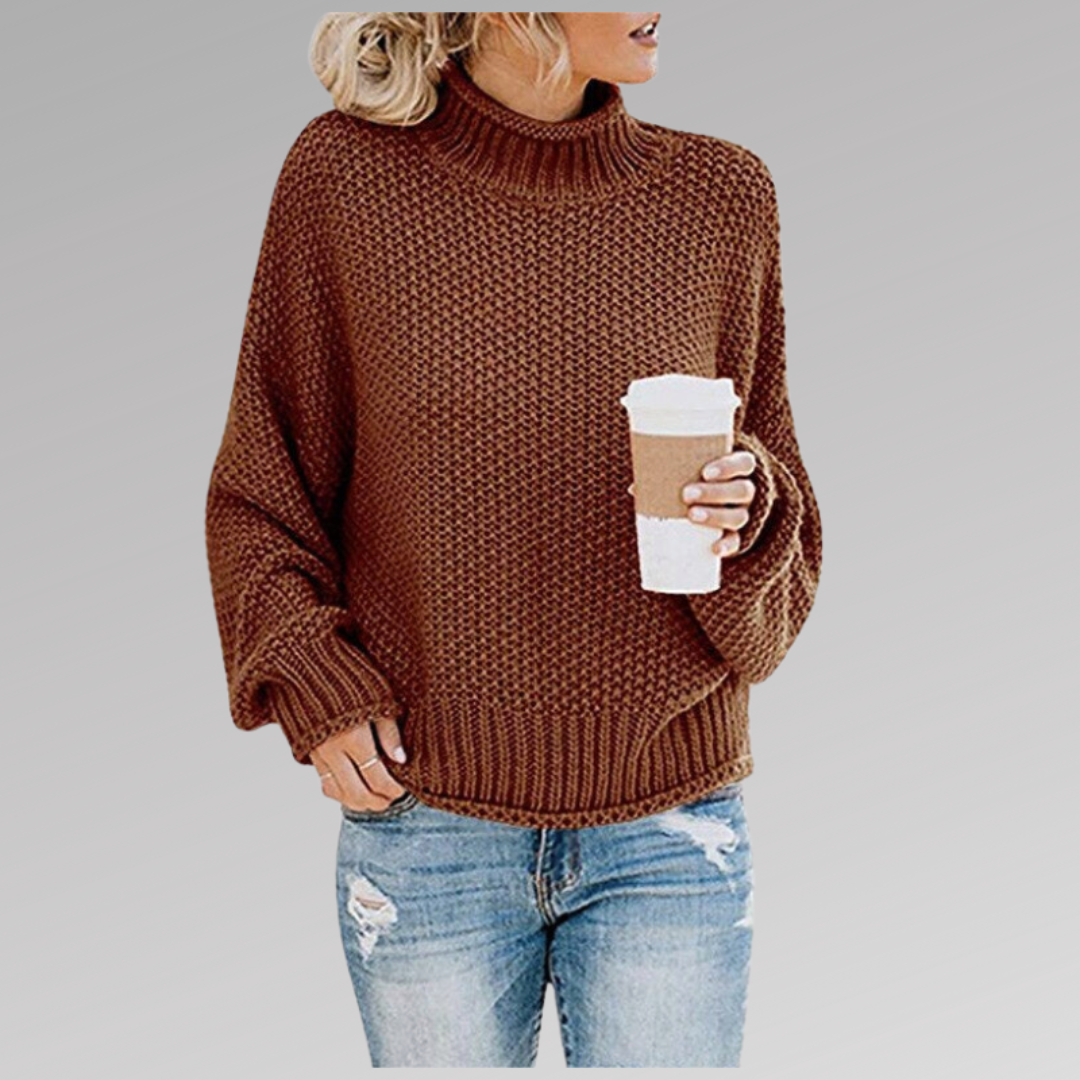 Levoire | Pull En Tricot Décontracté Braun