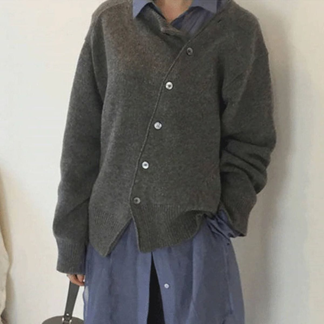 Levoire | Cardigan FR Femmes Long Gris