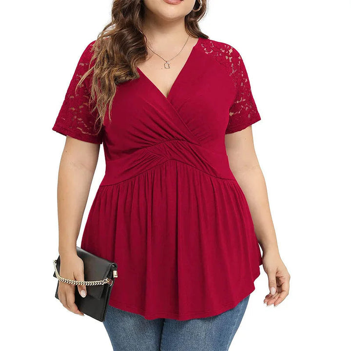 Levoire | Vardi Benthe Grande Taille - Léger & Tendance Rot