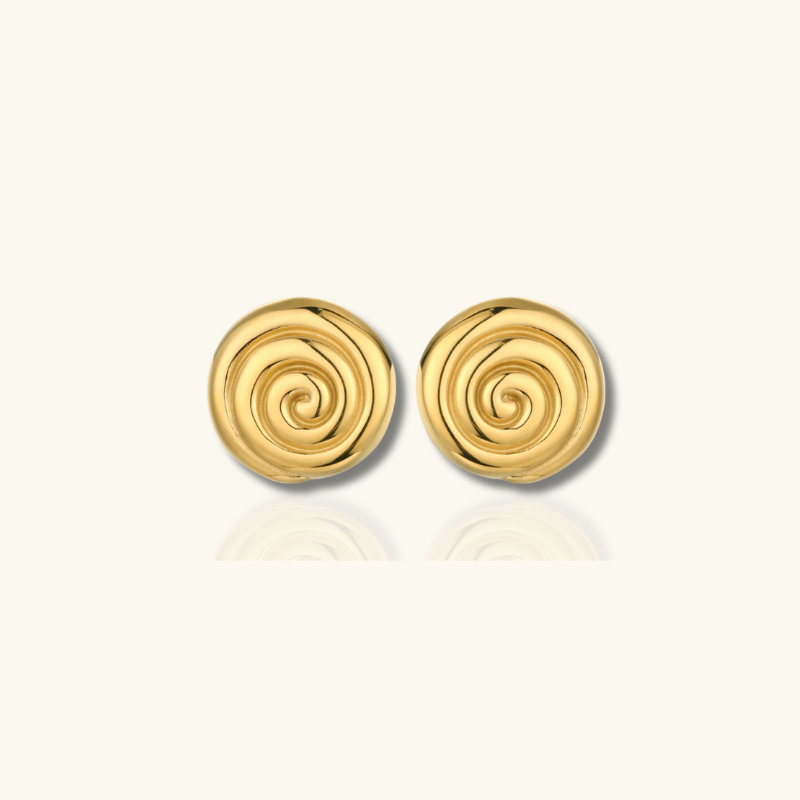 Levoire | Boucles D'Oreilles Spirale Élégantes