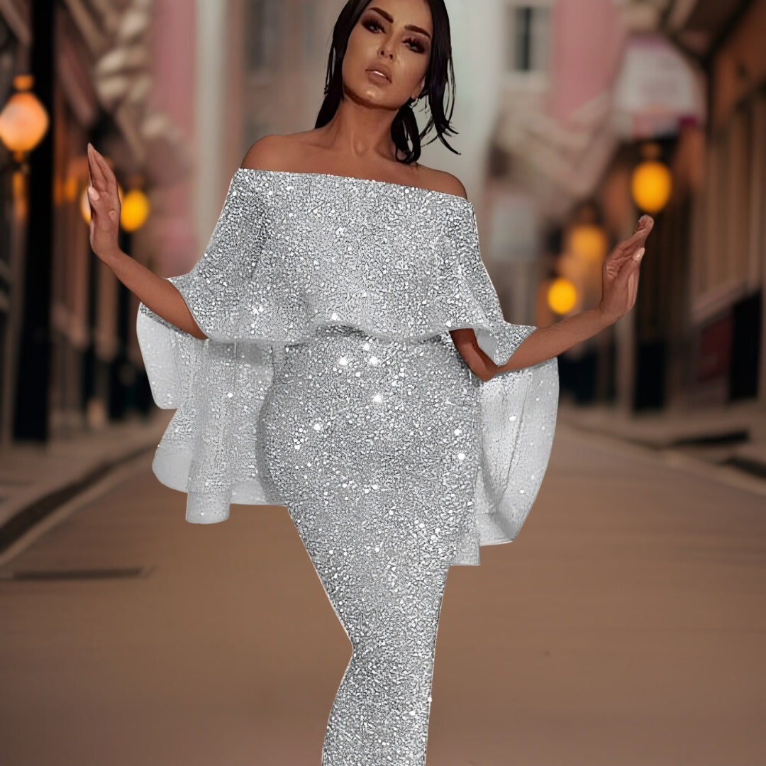 Levoire | Robe De Soirée De Haute Qualité argent