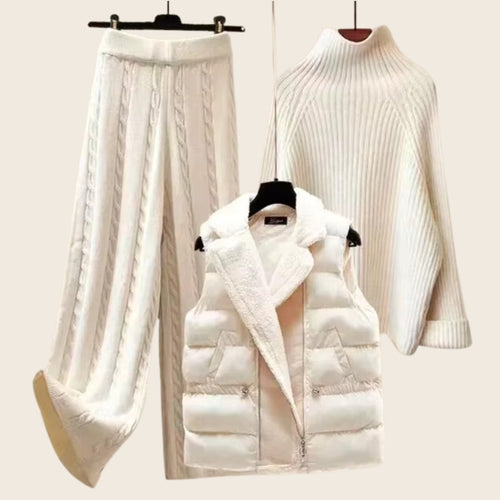 Levoire | Pull Blanc Trisatz Pour Femmes