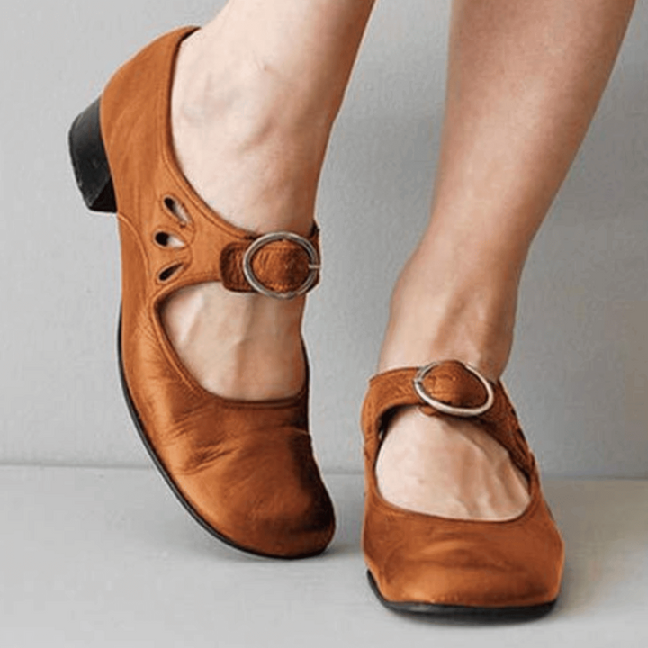 Levoire | Vendange pour femmes À faible talon Braun