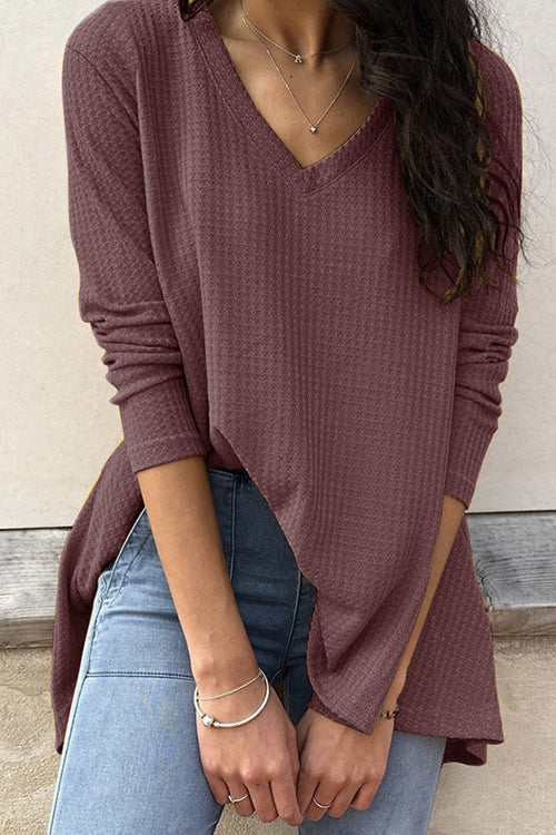 Levoire | Pull À Col Roulé Avec Décolleté En V Profond Et Texture Originale Braun