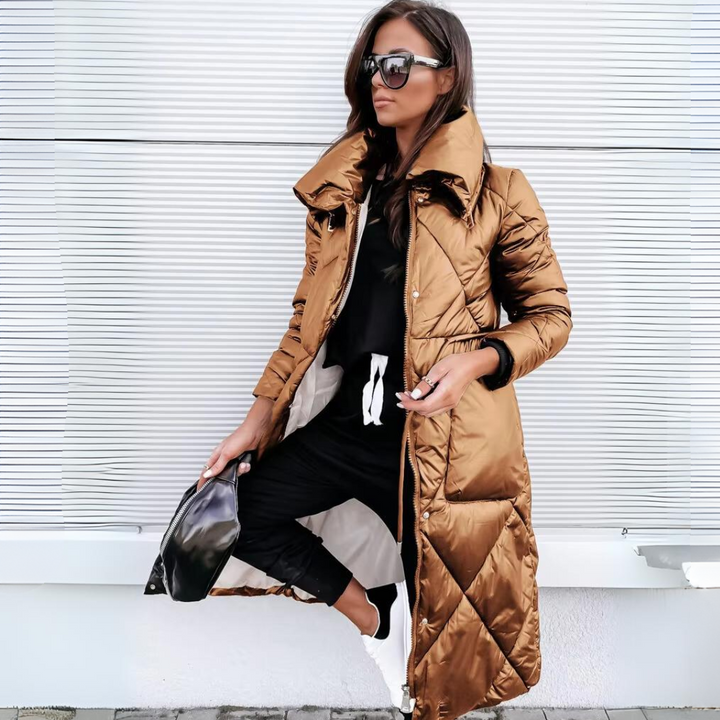 Levoire | Parka Long Doublé Kaki