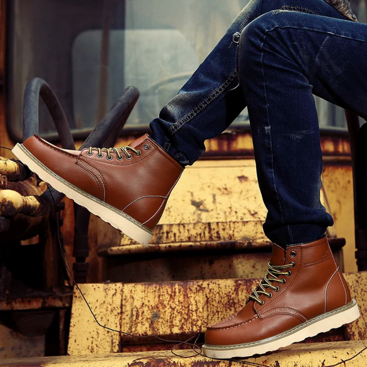 Levoire | Bottes En Cuir De Récolte De Vin