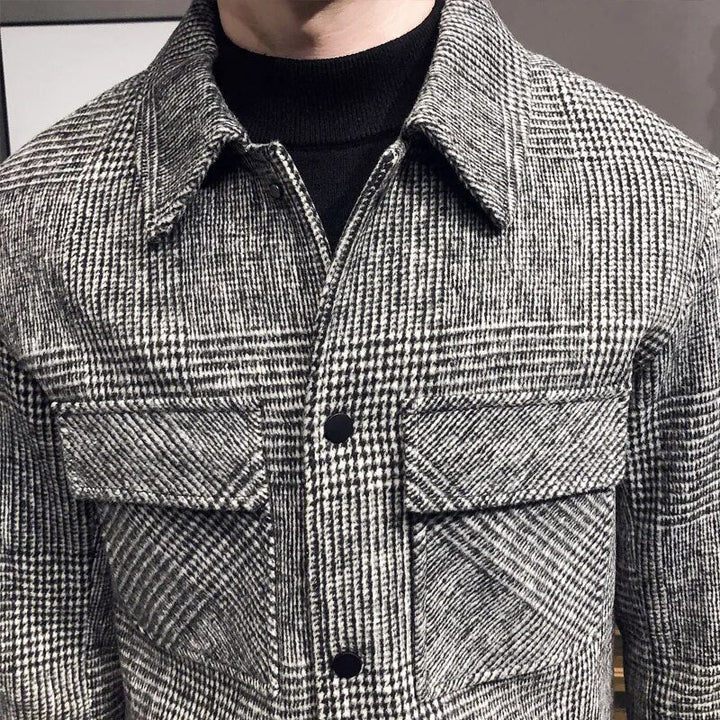 Levoire | Veste À Carreaux Pour Hommes Pour Toutes Les Saisons, Élégante Et Polyvalente
