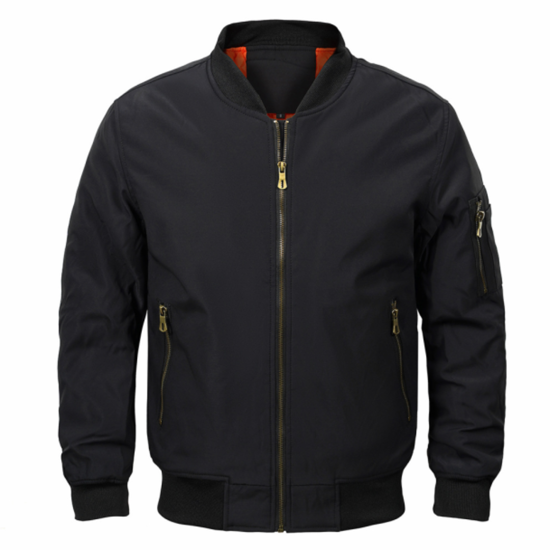 Levoire | Veste bomber pour hommes Noir