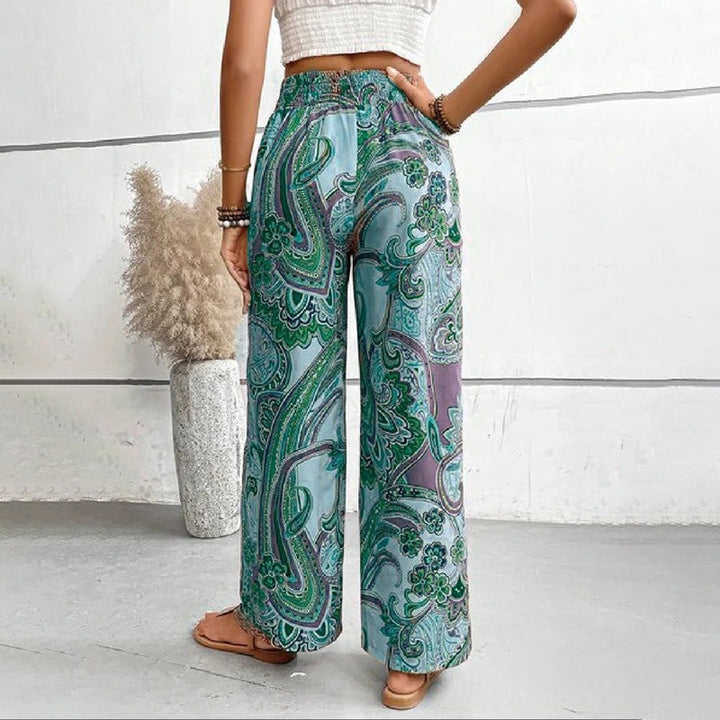 Levoire | Pantalon Avec Imprimé Ethnique