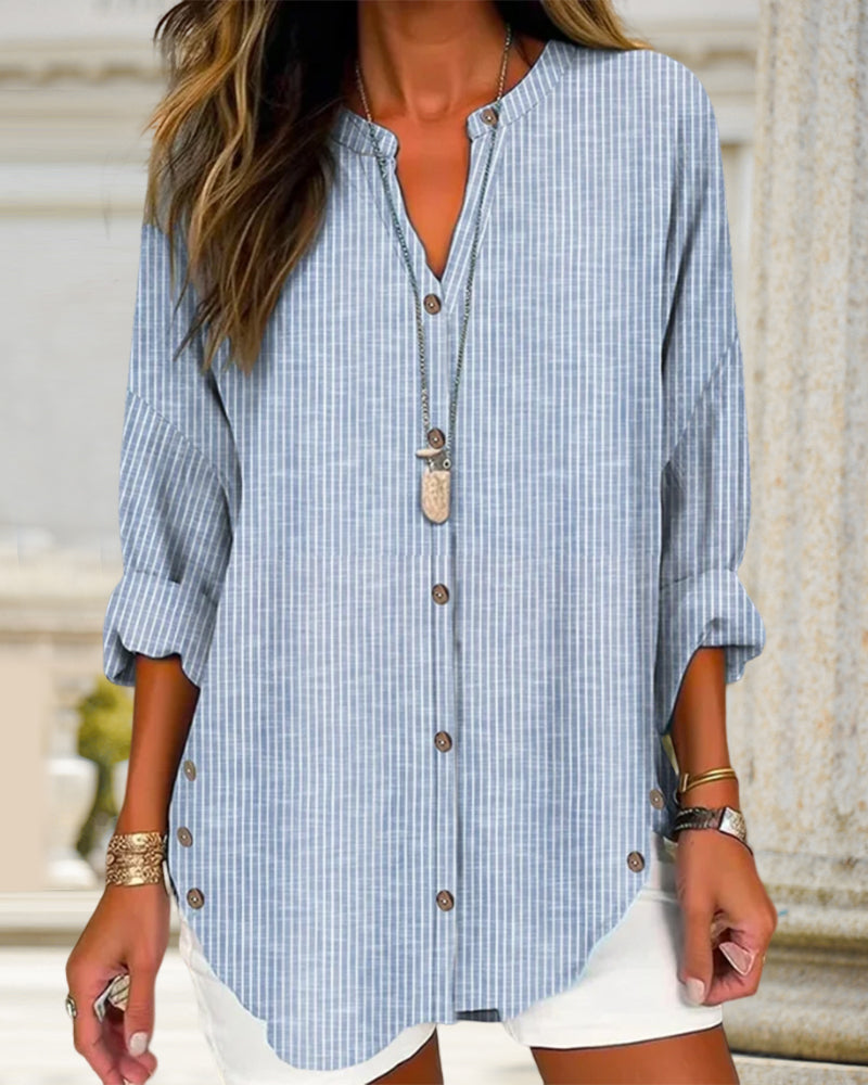 Levoire | Chemise À Manches Longues Avec Boutons Pour Femmes