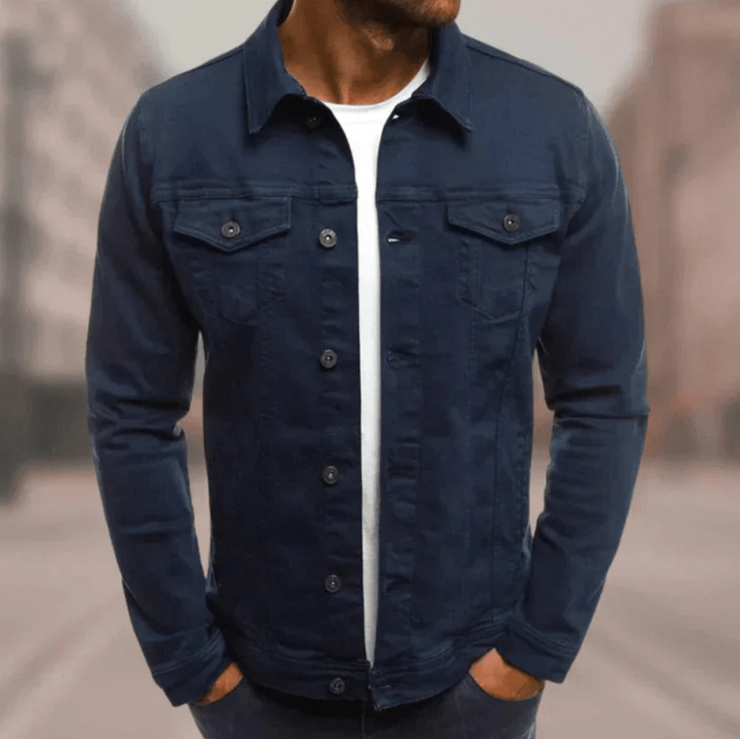 Levoire | Jeansjacke FR Hommes FR Le Look Détendu Marine bleu
