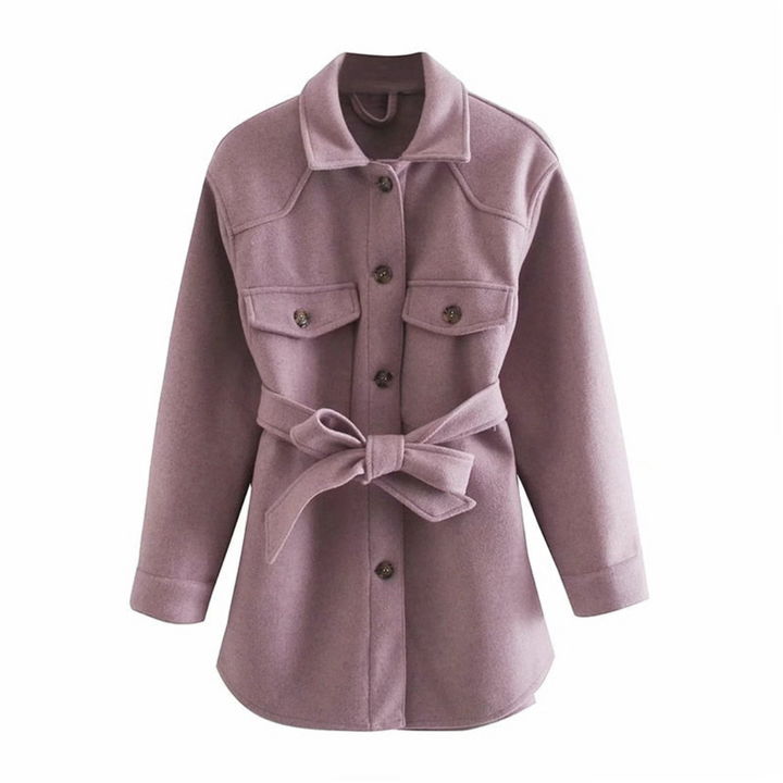Levoire | Veste pour femmes longue Violet