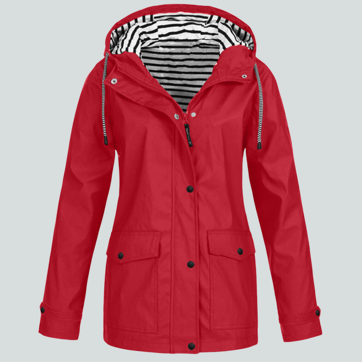 Levoire | Veste de pluie élégante Rouge (Seulement 8 disponibles en un seul morceau)