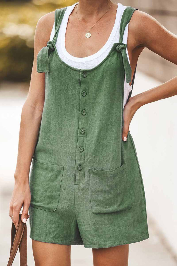 Levoire | Combinaison en coton armeen vert