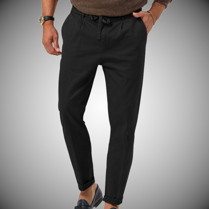 Levoire | Pantalon Homme Confortable Noir