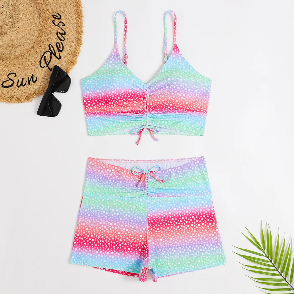 Levoire | Bikini Floral Une Déclaration D'Été Rot