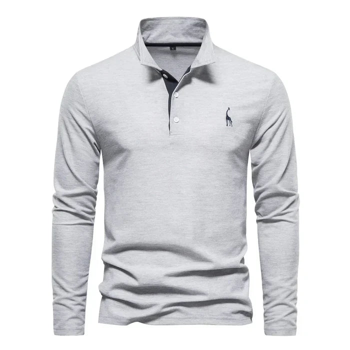Levoire | Pull Polo Classique Pour Moments Exigeants Gris