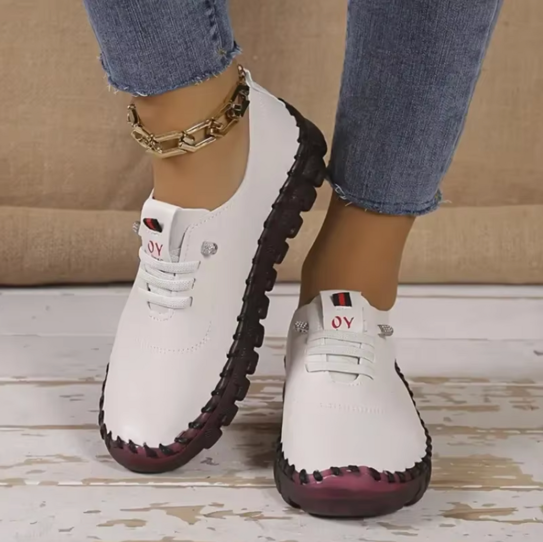 Levoire | Baskets Avec Semelle Souple Blanc