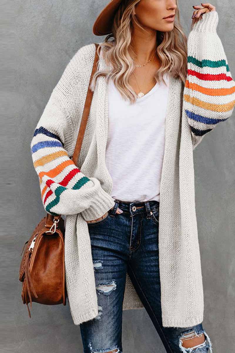 Levoire | Veste En Tricot Confortable Pour L'Automne Blanc
