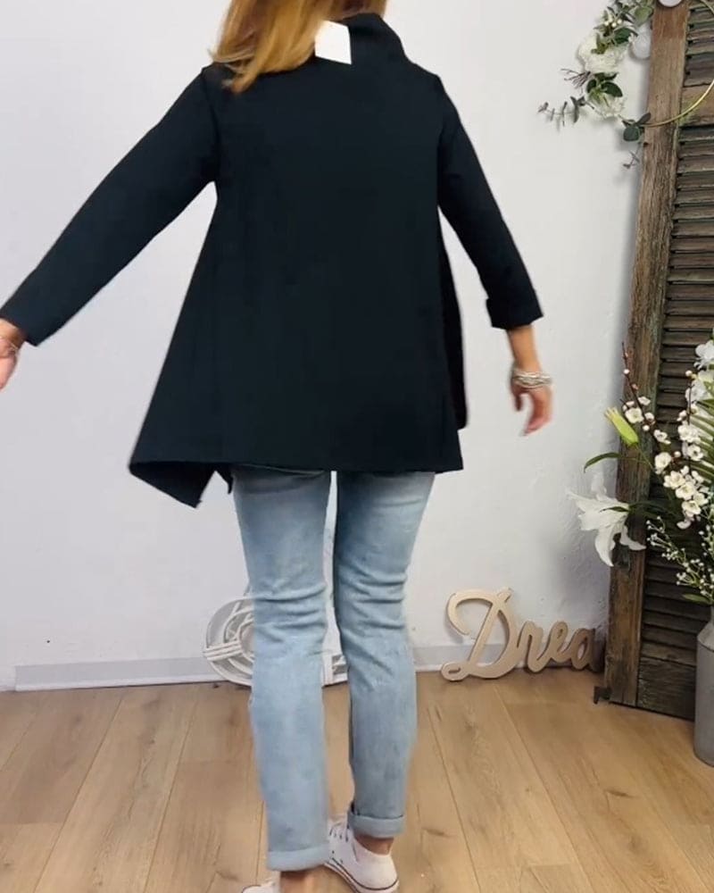 Levoire | Blouse Avec Encolure Arrondie Et Manches Longues