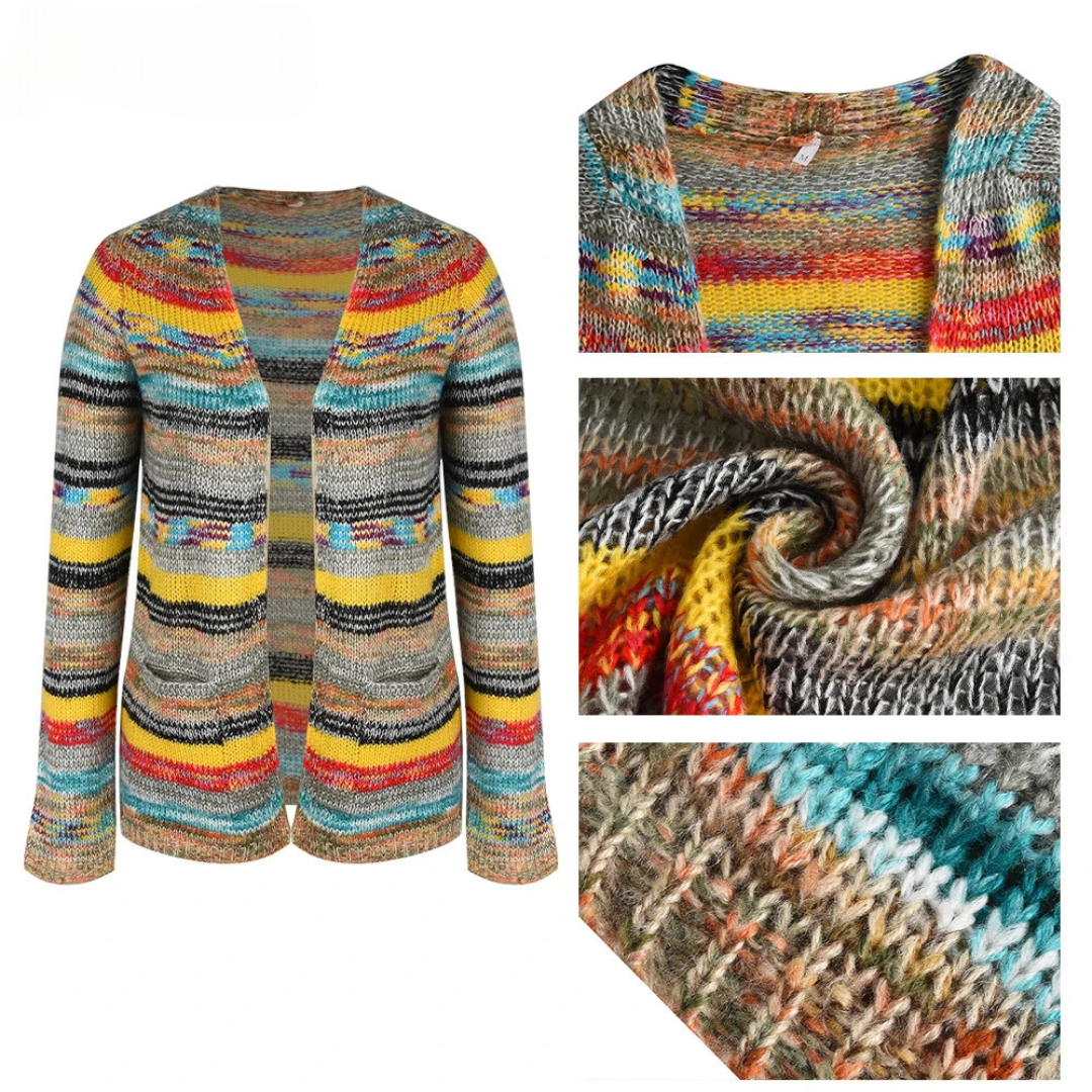 Levoire | Gilet Tricoté Multicolore