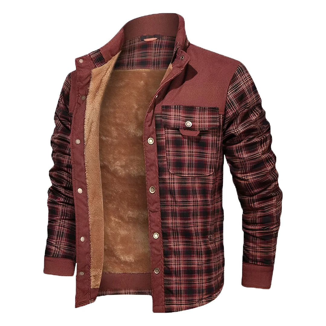 Levoire | Veste À Motifs Pour Hommes Rot 2