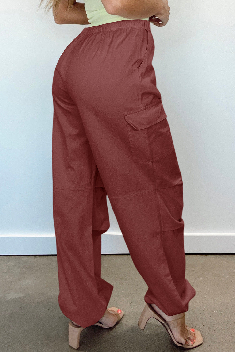 Levoire | Pantalons Cargo Rouges
