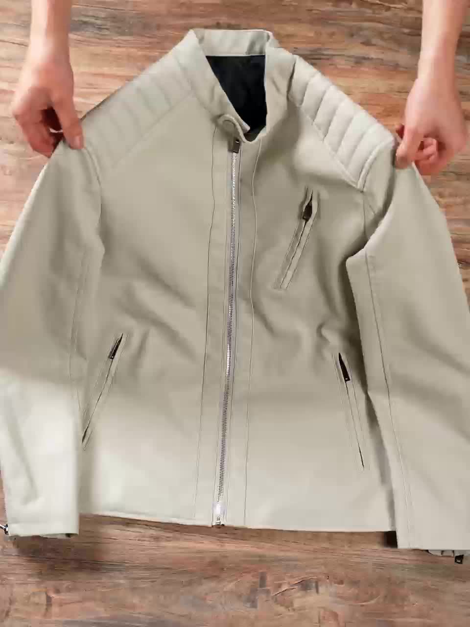 Levoire | Veste en cuir Élégante